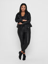 CAREMMY FAUX LEATHER BIKER NOOS