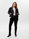 CAREMMY FAUX LEATHER BIKER NOOS