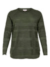 CARAIRPLAIN L/S PULLOVER KNIT NOOS