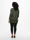 CARAIRPLAIN L/S PULLOVER KNIT NOOS