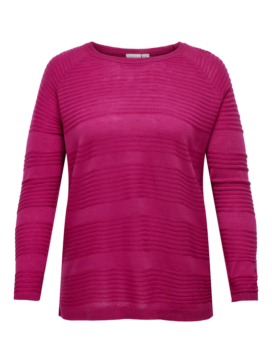 CARAIRPLAIN L/S PULLOVER KNIT NOOS