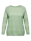 CARAIRPLAIN L/S PULLOVER KNIT NOOS