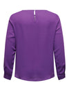 CARALICE L/S LACE TOP WVN