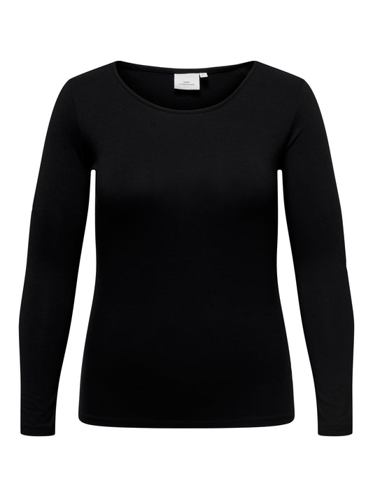 CARLONNY - Basis Bluse - Sort