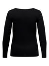 CARLONNY - Basis Bluse - Sort