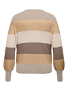 CARNEW DARIA L/S STRIPE PULLOVER KNIT