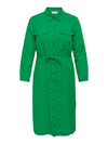 CARCARO LS LINEN SHIRT DRESS