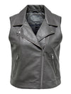 CarVera Faux Leather Waistcoat