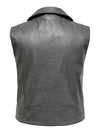 CarVera Faux Leather Waistcoat