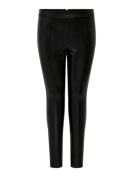 CARMARLO - Højtaljede Coatede Leggings
