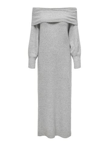 CARODA - Off Shoulder strik kjole