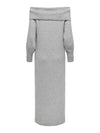 CARODA - Off Shoulder strik kjole