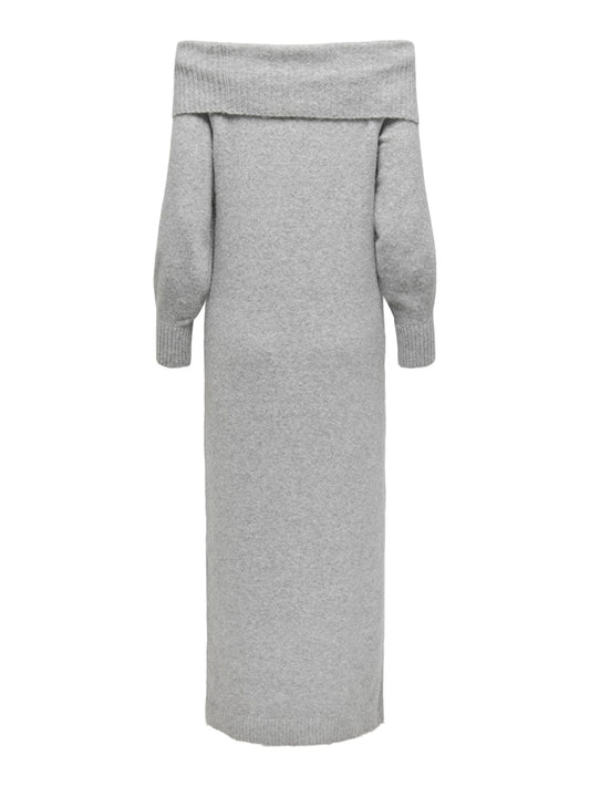 CARODA - Off Shoulder strik kjole