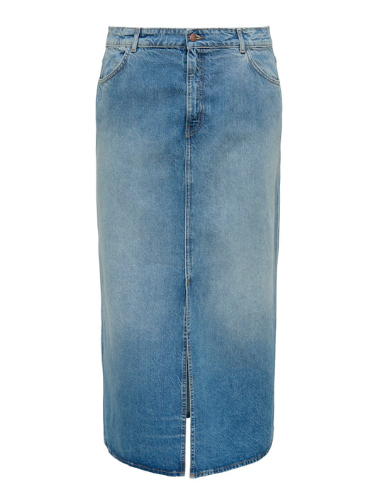 CARCILLA -  Lang Denim Nederdel