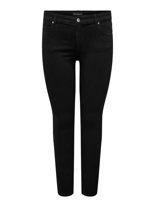 CARWILLY - TÆTSIDDENDE JEANS - NOOS
