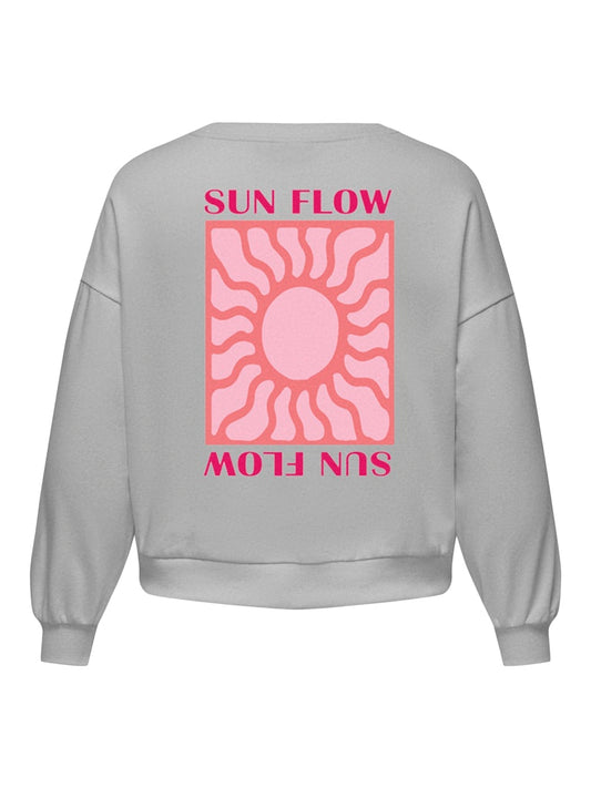 CARLAJULIA - Sweatshirt med Bagside Print