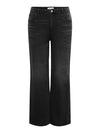 CARZENIA - Sorte Jeans med Vidde