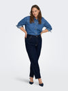 CarEmily - Jeans med Lige Ben