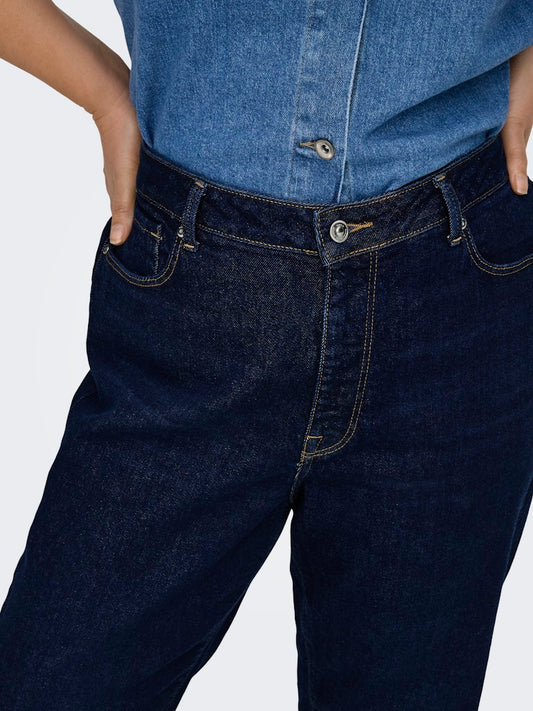 CarEmily - Jeans med Lige Ben