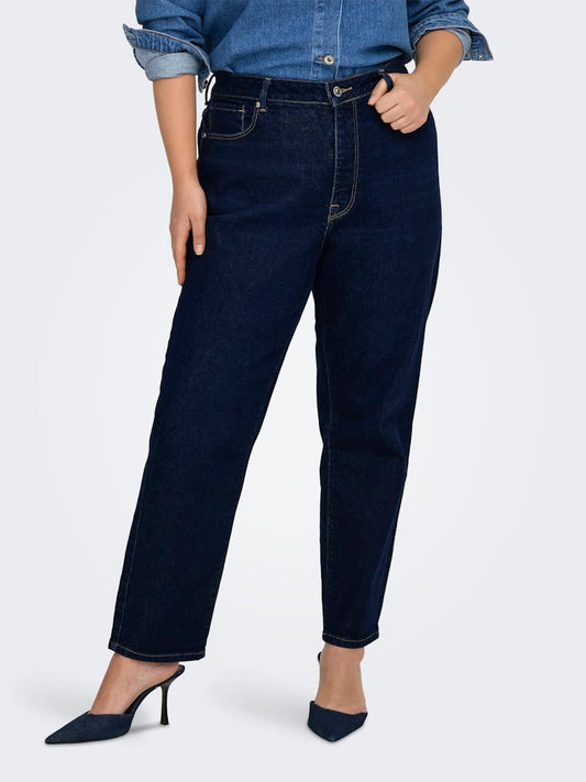 CarEmily - Jeans med Lige Ben
