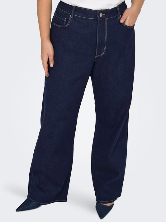 CarSnow - Mørke Jeans med Vidde - Noos