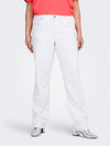 CarWilly - Hvide Straight Denim Jeans - Noos