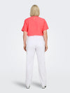 CarWilly - Hvide Straight Denim Jeans - Noos