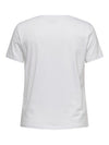 CARLENE - Hvid Seashell T-shirt