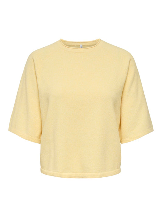 CARLOYAL - Strikbluse med 2/4 Ærmer - NOOS