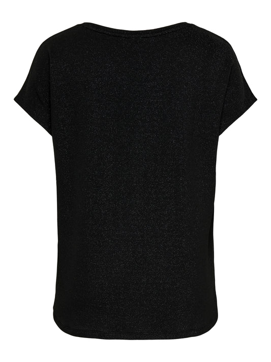 CarAimie - Glitrende Bluse