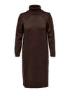 CARBRANDIE L/S ROLL NECK DRESS KNIT