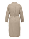 CARCARO LS LINEN SHIRT DRESS
