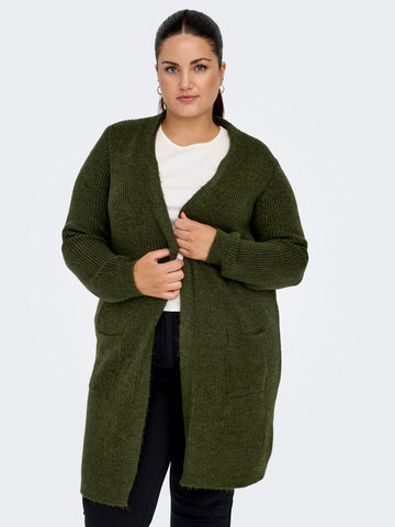 CarJade - Lang Strik Cardigan - Noos
