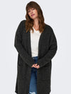 CarJade - Lang Strik Cardigan - Noos