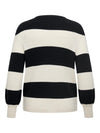 CARNEW DARIA L/S STRIPE PULLOVER KNIT