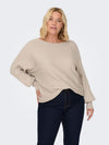 CARNEW ADALINE - BEIGE L/S PULLOVER KNIT - NOOS