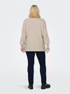 CARNEW ADALINE - BEIGE L/S PULLOVER KNIT - NOOS