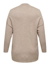 CARESLY LS KNAPP CARDIGAN KNT NOOS