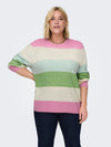 CARNEW DARIA L/S STRIPE PULLOVER KNIT