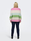 CARNEW DARIA L/S STRIPE PULLOVER KNIT