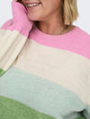 CARNEW DARIA L/S STRIPE PULLOVER KNIT