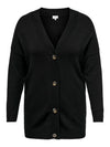 CARESLY LS KNAPP CARDIGAN KNT NOOS