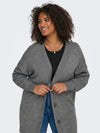 CARESLY LS KNAPP CARDIGAN KNT NOOS