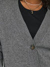CARESLY LS KNAPP CARDIGAN KNT NOOS