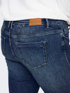 CARSHAPE REG ANKEL SEAMLESS SHAPING JEANS