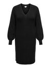 CARKATIA LS V-NECK DRESS KNIT NOOS