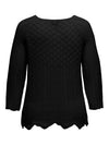 CARNOLA LIFE  - Strikbluse med 3/4 ærmer - Noos
