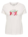 CARKITA - T-shirt med perler eller pailletter