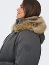 CARNEWPRISKA - Parka Jakke med Pels