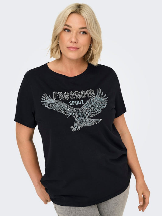 CARCRUZ - T-Shirt med Print